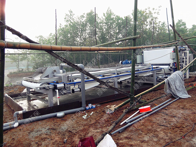 馬鞍山礦山砂石脫水 （分體式礦山污泥脫水設備） 1