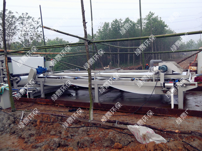 馬鞍山礦山砂石脫水 （分體式礦山污泥脫水設備） 2